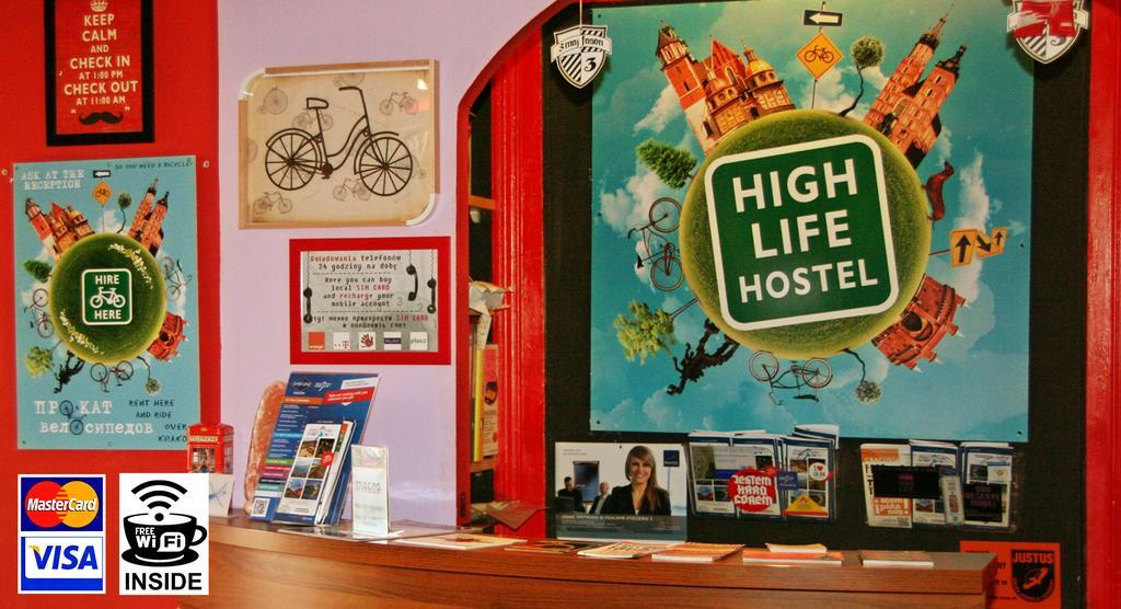 High Life Hostel Краков Экстерьер фото